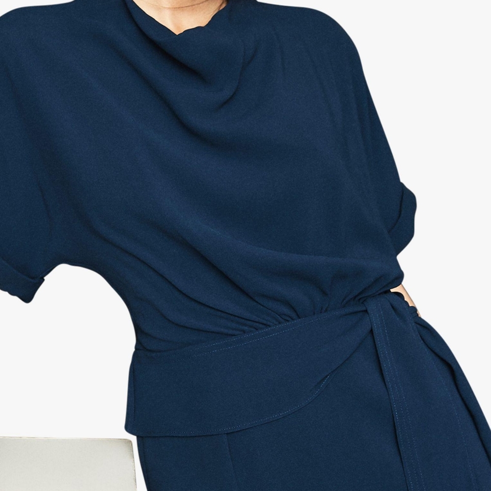 NWT REISS | $350 Lola Midi Dress - Picture 6 of 12